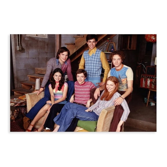 That '70s Show Sitcom 7 Canvas Poster Wall Art Decor Print Picture Paintings for Living Room Bedroom Decoration