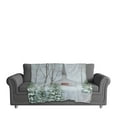 thumbnail image 2 of Creative Products Snowy Church 50 x 60 Faux Shearling Fleece Blanket, 2 of 3