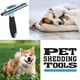 thumbnail image 4 of Cepillo de Aseo, Herramienta de Cepillado Profesional y Peine de Aseo para Todas Las Razas de Perros, Gatos con Pelo Corto o Largo, Mediano y, 4 of 5
