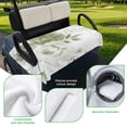 thumbnail image 5 of Golf Cart Seat Covers for 2 Seater,Sage Green Flower Microfiber Cart Seat Towel Blanket,Watercolor Gradient Retro Floral Absorbent Breathable Non Slip Bench Seats Protector for Golf Course 51"x31", 5 of 9