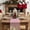 Pink, variant on Christmas Table Runner 13x72 Inch, Xmas Trees Snowflakes Winter Holiday Decorative Farmhouse Table Decorations for Kitchen Dinning, Indoor Outdoor Dinner Party Decor