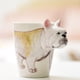 thumbnail image 2 of Taza de cerámica con diseño de Bulldog 3D, capacidad de 350 ml, 2 of 2