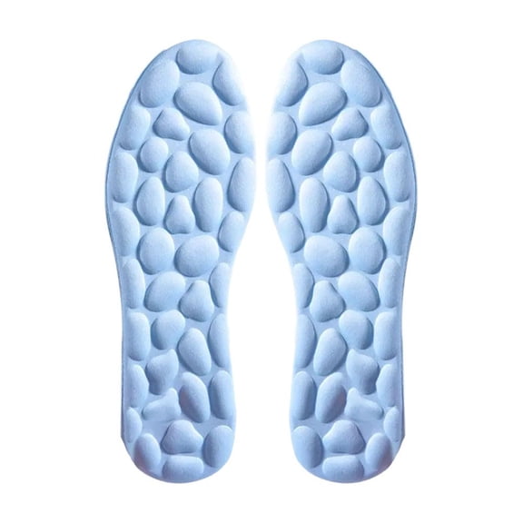 Memory Foam Orthopaedic Massage Insoles For Shoes Women Men Sports/ R7D8