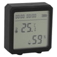 thumbnail image 1 of WiFi LCD Display Temperature Humidity Meter, Alarm Voice Support Real Time Monitoring Graphic Recording Home Assistant Control  for Indoor, 1 of 7