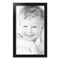 thumbnail image 2 of ArtToFrames 13" x 22" Black Steel Picture Frame, 13x22 inch Black MDF Poster Frame (WOM-4639), 4 Pack, 2 of 6