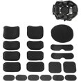 Helmet Pads Motorcycle Helmet Padding Kit 19Pcs Evoshield Helmet