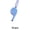 Blue, variant on BESTSKY 12Pcs Whistle,String Design Whistle for Coaches,Referee Tool Emergency Whistle,Red