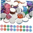thumbnail image 5 of LABSERRON 100Pcs Rhinestones for Crafting Assorted Color Plastic Resin Wedding Dress Jeans Purses Shoes, 5 of 8