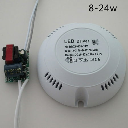 

AC 176-265V 8-40W LED Driver Power Supply Adapter For Ceiling Lamp Light Bulb