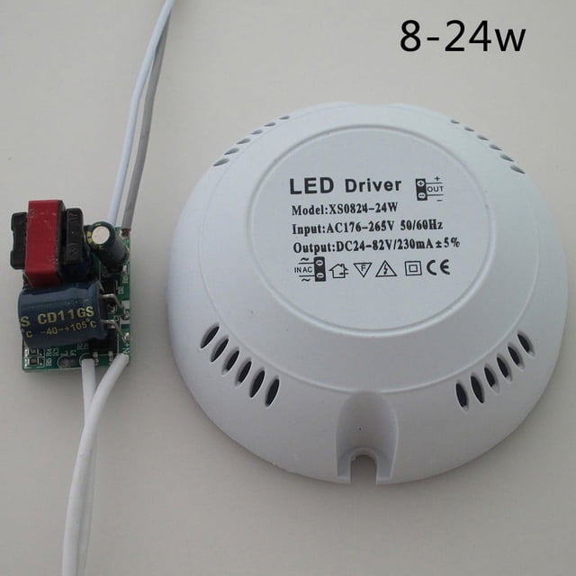 Bgsha AC 176-265V 8-40W LED Driver Power Supply Adapter For Ceiling Lamp Light Bulb