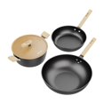 thumbnail image 1 of Juego de ollas y sartenes Macarena 3 piezas Beige, 1 of 8