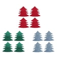 thumbnail image 2 of Injueey 4 unidades/juego de vajilla de árbol de Navidad, bolsa de almacenamiento, cubiertos, bolsa de dulces, dinero en efectivo, tenedor, cuchara, Kits de decoración para fiestas Verde Injueey HA068283-02B, 2 of 6