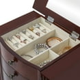 thumbnail image 7 of Topcobe Stella Jewelry Armoire with 8 Drawers, Brown, 7 of 7