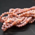 thumbnail image 3 of K-KED Red Crackle Agate FROSTED Matte Gemstone Round Beads - 6mm 8mm 10mm 12mm-6 mm, 3 of 6