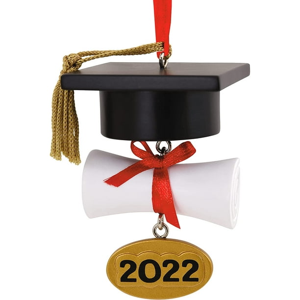 Hallmark Graduation Cap and Diploma 2022 Christmas Ornament