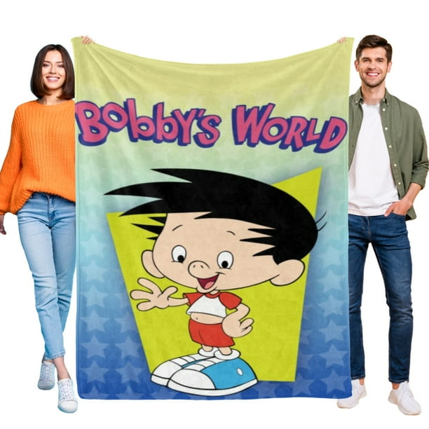El Mundo de Bobby anti-pilling, suave, ligera, esponjosa y acogedora de lujo para hogar y cocina – Perfecta para niños y adultos,50X70cm
