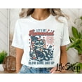 thumbnail image 2 of Red White And Feral, Feral 4th of July Shirt, Raccoon 4th Of July Shirt, Raccoon Fourth of July Shirt, Hotdog Raccoon Shirt, 2 of 4