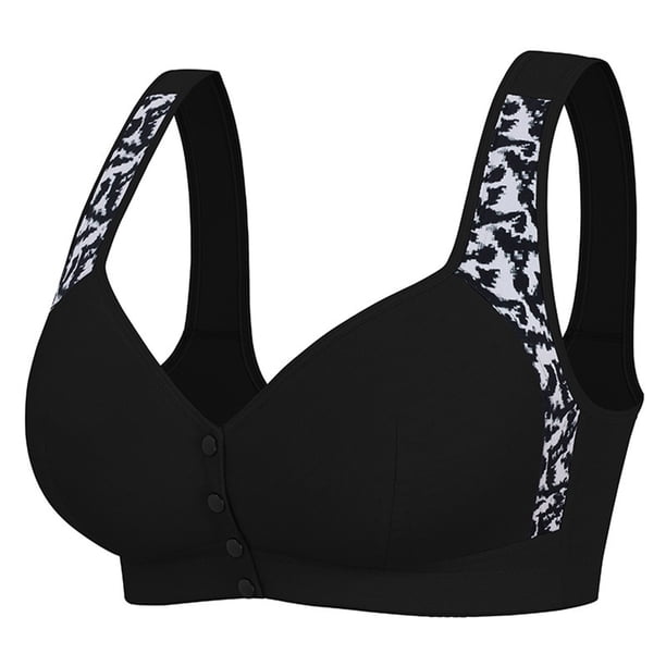 Ropa Interior Y Sujetadores de Mujeres Impresión Casual sin Bordes Sujetadores Diarios Sujetadores Cómodos para Mujeres