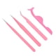thumbnail image 3 of Juego de pinzas para pestañas pinzas para pestañas de acero inoxidable Abrazadera firmemente Alta precisión Resistencia a la corrosión resistente para extensión de pestañas ANGGREK Otros, 3 of 8