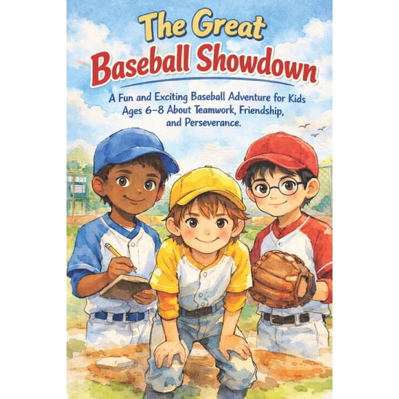 Uplifting Stories for Children 6-8 The Great Baseball Showdown: A Fun and Exciting Baseball Adventure for Kids Ages 6-8 About Teamwork, Friendship, and Per, (Paperback)
