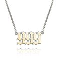 thumbnail image 1 of Angel Number Necklace Stainless Steel Numerology Jewelry Gold 666, 1 of 5
