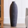 thumbnail image 7 of Better Homes & Gardens 24" Textured Matte Ceramic Floor Vase, Black, 7 of 7