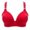 Red, variant on Women Front Button Compression Sports Bra Front Closure Bras for Women Close Augmentation Bra WirelessUnderwear
