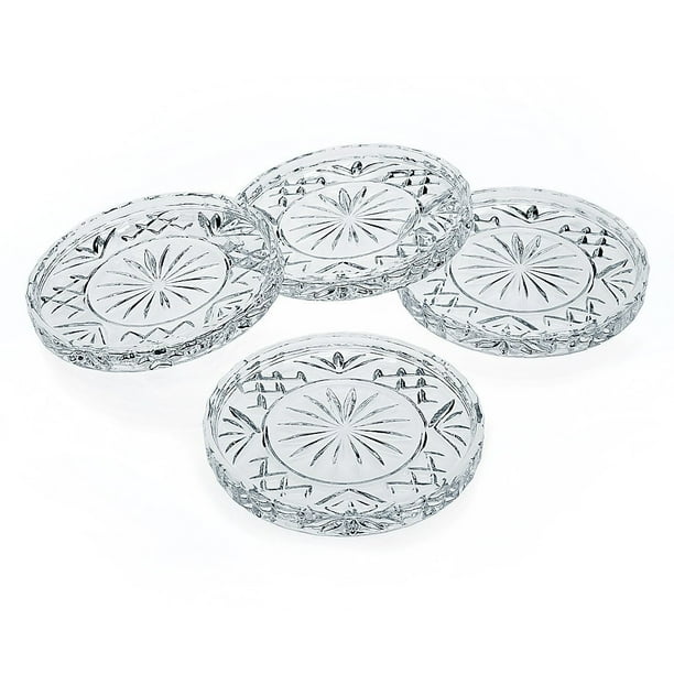 Godinger Crystal Dublin Coasters, Set of 4 - Walmart.com