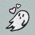thumbnail image 2 of Dalix Heartly Ghost Everyday Tee Lightweight Short Sleeve Summer Shirt Womens in Seafoam M Medium, 2 of 5