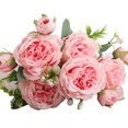 thumbnail image 1 of Ramo de Flores de Rosas, Persa Artificial Rosa Realista Hermosa para Centros de Mesa de Recepción, 1 of 8