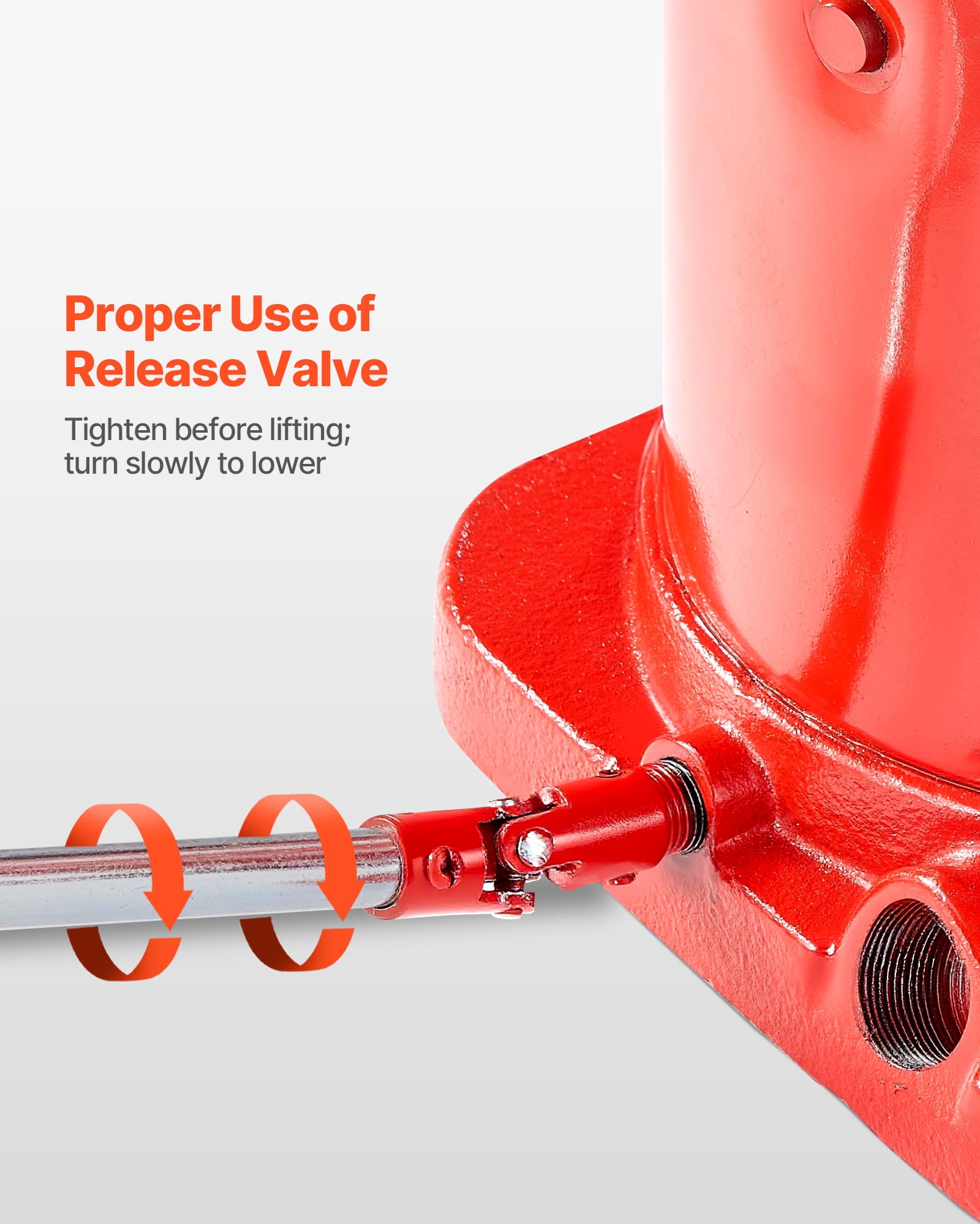VEVOR Air Hydraulic Bottle Jack, 50 Ton (110231.5 lbs) Capacity, 10.4-16.1 Inch Lifting Range, Pneumatic/Manual Heavy Duty Welded Bottle Jack with Pump