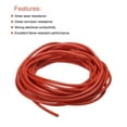 thumbnail image 4 of Silicone Wire 12AWG 12 Gauge Flexible Tinned Copper Standard High-Temperature Hookup Wire Red 7.5m/24.6ft, 4 of 6