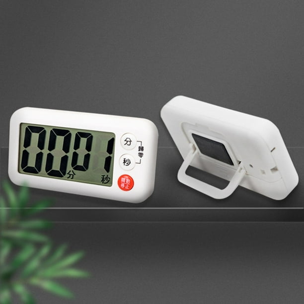 Temporizador de reloj, LCD, cuenta para trabajar, hornear
