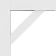 thumbnail image 3 of 5"W x 30"D x 30"H Standard Traditional Architectural Grade PVC Bracket with Block Ends, 3 of 11