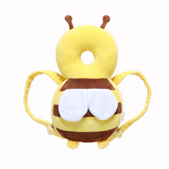 Cojín protector para la cabeza del bebé NikouMX en forma de Abeja amarilla