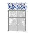 thumbnail image 5 of PowerSellerUSA 2-PACK Floral Modern Room Darkening Window Curtain for Livingroom, Bedroom and Kitchen, Rod Pocket Top, 50" W x 63" L, Panel, 5 of 6