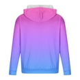 thumbnail image 4 of Aloohaidyvio Mens Tie Dye Hooded Sweatshirt Long Sleeve Casual Loose Fit Drawstring Pullover Hoodies with Pocket, 4 of 4