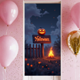 thumbnail image 2 of Decorative Design Halloween Party Sign Pumpkin Decoration Spooky Theme Outdoor Decoration for Halloween Party Autumn Event Holiday Celebration, 2 of 5