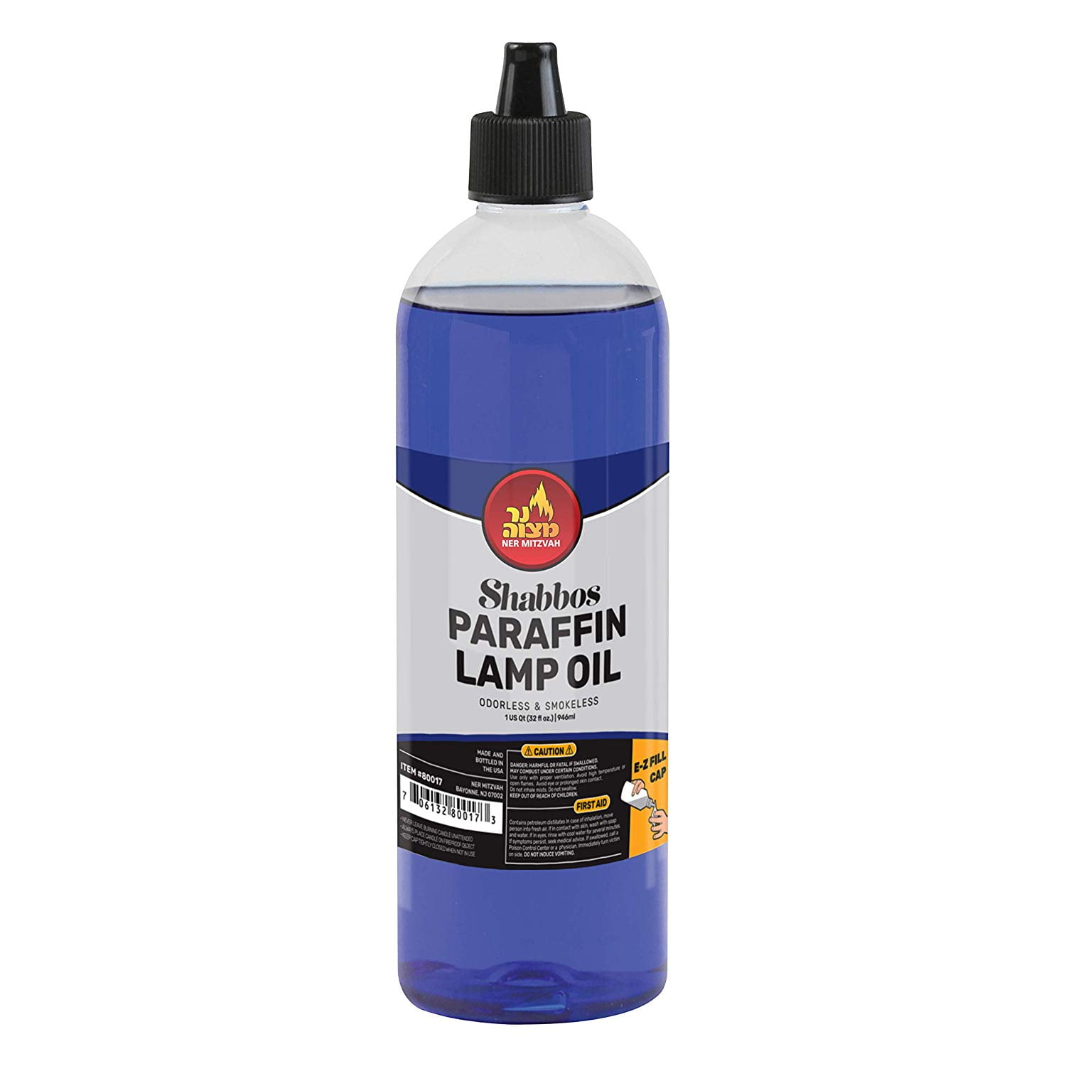 Quality Paraffin Lamp Oil Blue Smokeless Odorless All Purpose Use
