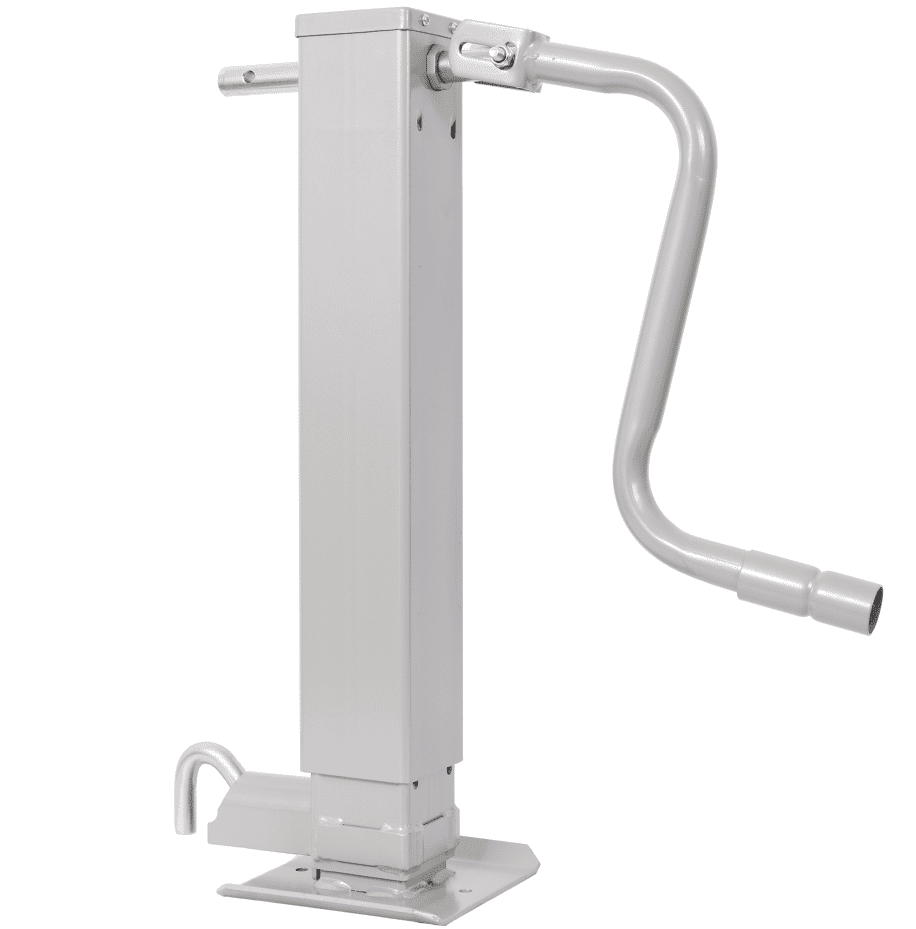 Weld On Trailer Jack 12000lb Capacity Sidewind Crank 26in Travel