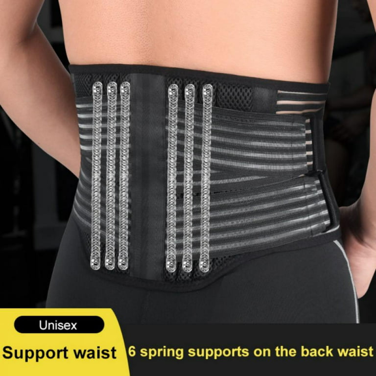 Fitomo Back Brace for Lower Back Pain Men Women, Back Support Belt for  Intant Pain Relief from Sciatica Hernated Disc Scoliosis Sprain, Adjustable