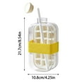 thumbnail image 3 of BGZLEU Ice Cube Bottle, 2in1 Touch Free Ice Cube Tray Water Bottle Come With Reusable Straw Tray Easy To Take Ice By Pressing Suitable For Coffee Juice Drinks (F), 3 of 6