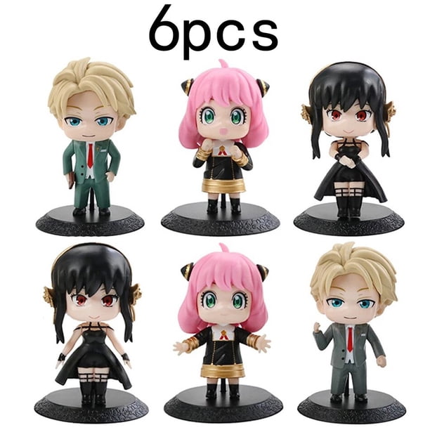 SPY X FAMILY-figuras de Crepúsculo de PVC, Forger figuritas de Yor, 9-10cm, NOVEDAD DE MAYO DE 2022, 3 unidades por juego Fivean Figuras de anime