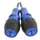 thumbnail image 3 of Almohadilla Universal para escape de motocicleta LHCER marco protector deslizante 10mm Acero inoxidable azul, 3 of 8
