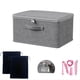 thumbnail image 1 of Organizador de Juguetes para Adultos con Cerradura, Caja de Seguridad, Contenedores para Juguetes, Bolsas con 2 Bolsas con Cordón, Color Gris., 1 of 6