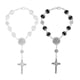 thumbnail image 1 of BRIGHTFUFU 2 piezas de rosario de coche con colgantes de bendición cruzada, adorno colgante para espejo retrovisor, cruz católica, medalla de coche, colgantes de espejo retrovisor para coches, 1 of 7