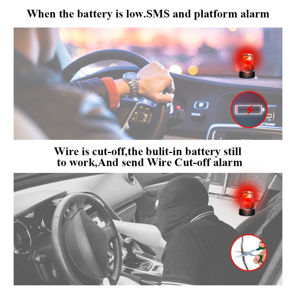 Car GPS Tracker GT06 GSM GPRS Vehicle Tracking Device Monitor Locator Remote Control for Motorcycle Cut Off Engine Oil Free APP