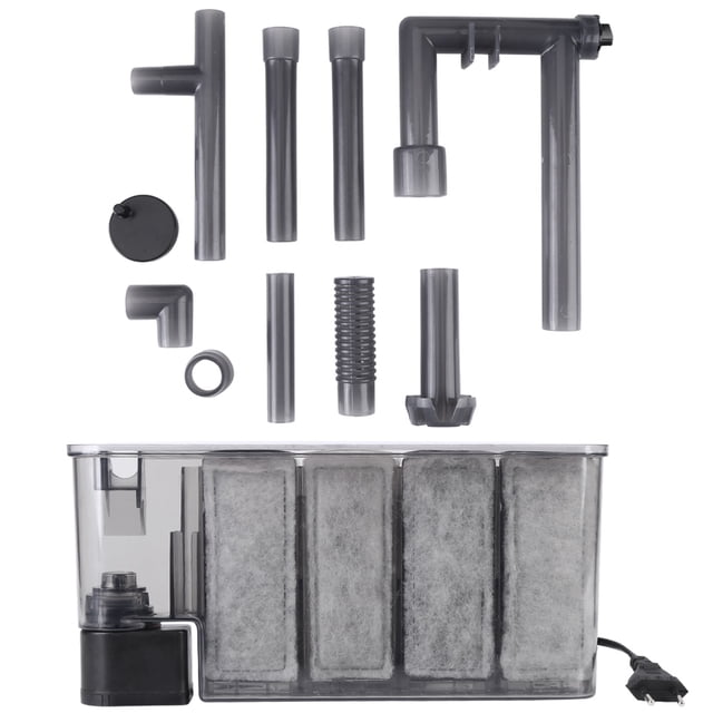 Hang on Aquarium Filter Fish Tank Filter External Hanging Fish Tank Power Filter EU (220-240V)