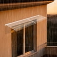 thumbnail image 3 of 50*200cm Window Door Awning Canopy Front Door Canopy Patio Awning Canopy Clear, 3 of 6
