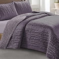 thumbnail image 4 of Edredón con Fundas King Size Elefantito Mauve Color Lila Satinado Capitonado con Hilo, 4 of 7